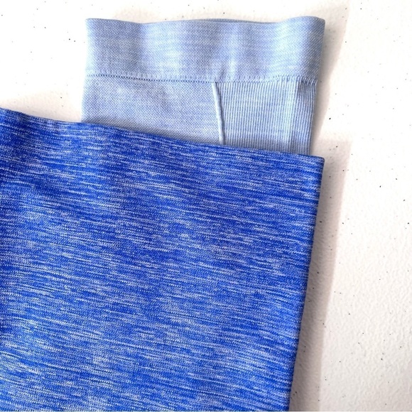 Yelete Blue Ombre Workout Leggings High Rise Size Medium - Picture 6 of 9